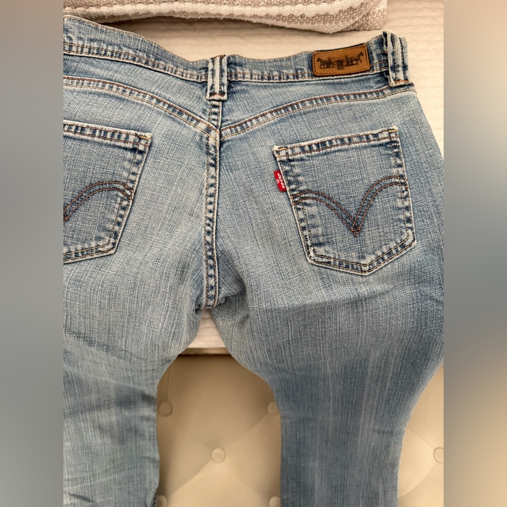 Woman’s vintage Levi’s low waist boot cut jeans